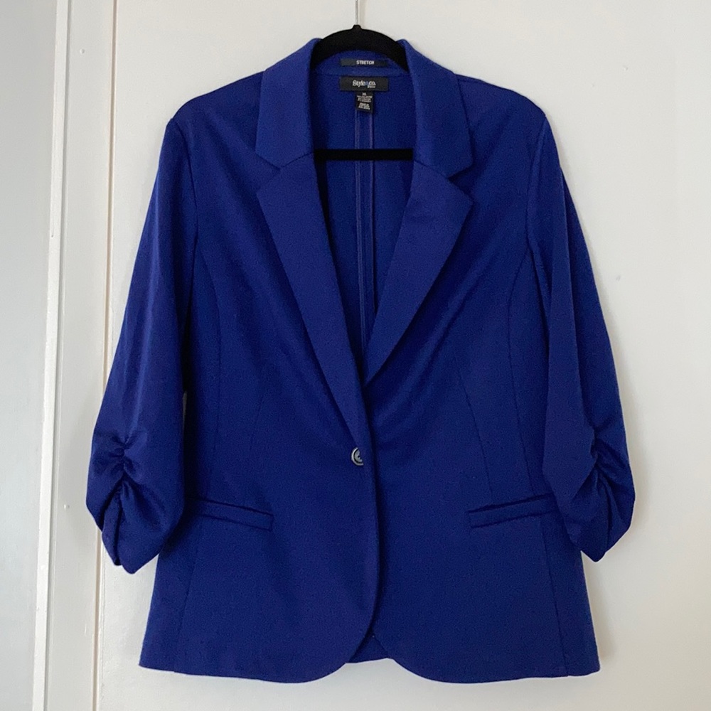 Style & Co. Bright Blue Blazer